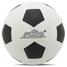 М'яч гумовий Cima №5, чорно-білий, код: BA-7896-S52