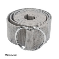 Ремінь для йоги EasyFit сірий, код: EF-1830-GY