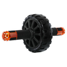 Колесо для пресу одинарне FitGo 14 см, чорний, код: FI-0285_BK
