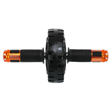 Колесо для пресу одинарне FitGo 14 см, чорний, код: FI-0285_BK