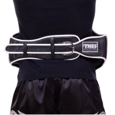 Пояс тренера шкіряний Top King Professional L чорний, код: TKBPPB_L-S52