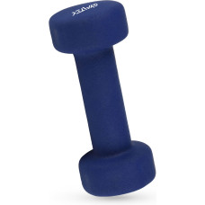 Гантелі для фітнесу неопренові Gymtek Queenfit 2х2кг темно-синій, код: 5907766665458