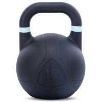 Гиря змагальна цільна чавунна пофарбована LiveUp 12кг, , код: LP8044-12-S52