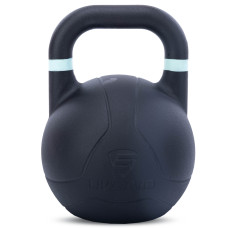 Гиря змагальна цільна чавунна пофарбована LiveUp 12кг, , код: LP8044-12-S52