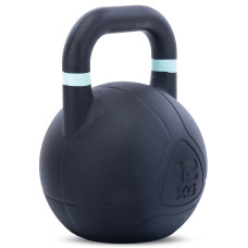 Гиря змагальна цільна чавунна пофарбована LiveUp 12кг, , код: LP8044-12-S52