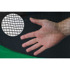 Батут Hop-Sport 10ft (305см) зелений з внутрішньою сіткою, код: 5902308210431