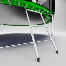 Батут Hop-Sport 10ft (305см) зелений з внутрішньою сіткою, код: 5902308210431