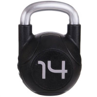 Гиря для кроссфіта Modern з хромованою ручкою 14 кг, , код: TA-2681-12-S52