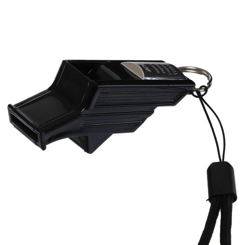 Свисток суддівський пластиковий PlayGame Whistle A-526, чорний, код: FI-6190-S52