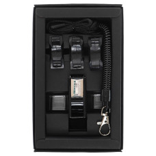 Свисток суддівський пластиковий PlayGame Whistle A-526, чорний, код: FI-6190-S52