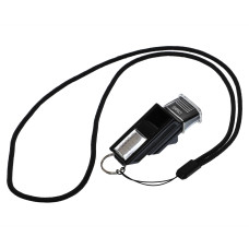 Свисток суддівський пластиковий PlayGame Whistle A-526, чорний, код: FI-6190-S52