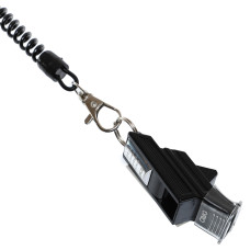 Свисток суддівський пластиковий PlayGame Whistle A-526, чорний, код: FI-6190-S52