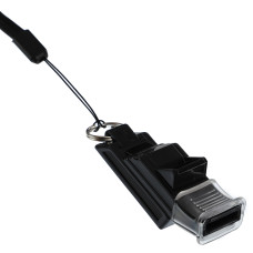 Свисток суддівський пластиковий PlayGame Whistle A-526, чорний, код: FI-6190-S52