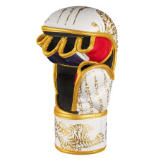 Рукавиці для ММА Phantom Muay Thai White Gold S/M, код: PHMMAG2706-SM