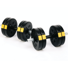 Гантелі розбірні Besport PowerPro 2х11кг, код: 00-G00000375