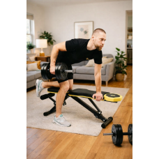 Гантелі розбірні Besport PowerPro 2х11кг, код: 00-G00000375