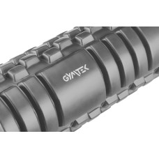 Масажний ролик Gymtek для йоги та фітнесу EVA 45см сірий, код: 5907766667636