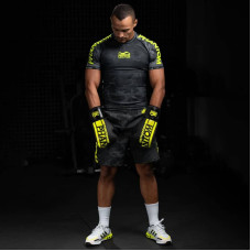 Боксерські рукавиці Phantom Apex Elastic Neon Black/Yellow 16 унцій, код: PHBG2300-16