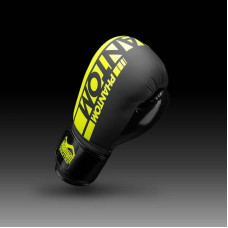 Боксерські рукавиці Phantom Apex Elastic Neon Black/Yellow 16 унцій, код: PHBG2300-16