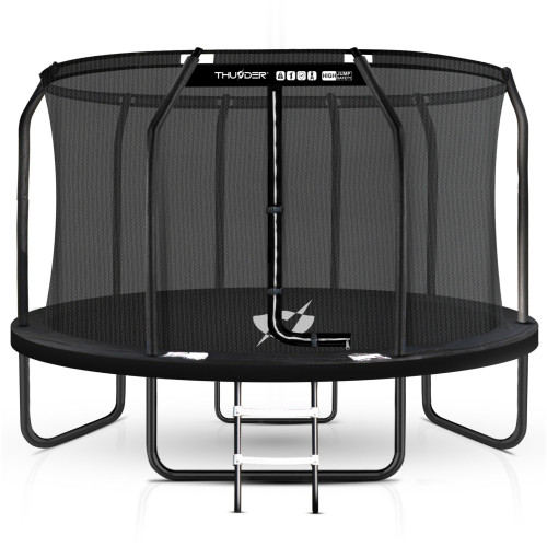 Батут Thunder Inside Elite з внутрішньою сіткою 16 футів 488 чорний, код: Inside-Elite-16FT-BLACK-IN