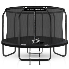 Батут Thunder Inside Elite з внутрішньою сіткою 16 футів 488 чорний, код: Inside-Elite-16FT-BLACK-IN