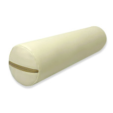 Валик для масажного столу EasyFit з чохлом 600х150мм, бежевий, код: EF-2115E-BE-EF