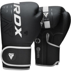 Боксерські рукавиці RDX F6 Kara Matte 16 унцій, чорний-білий, код: BGR-F6MW-16OZ