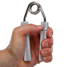 Еспандер кистьовий пружинний BioGym Bone Crusher срібний, код: 8062-S52