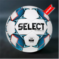 М"яч футбольний B-GR Select FB Numbero 10 №5, білий-синій, код: 2000000099781
