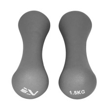 Гантелі вінілові SportVida 2x1,5 кг, , код: SV-HK0030
