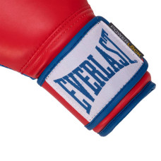 Рукавички боксерські Everlast Powerlock 14 унцій, червоний-синій, код: EVP00000729-S52