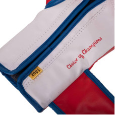 Рукавички боксерські Everlast Powerlock 14 унцій, червоний-синій, код: EVP00000729-S52