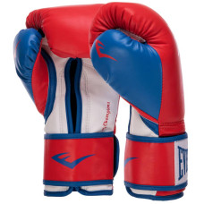 Рукавички боксерські Everlast Powerlock 14 унцій, червоний-синій, код: EVP00000729-S52