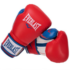Рукавички боксерські Everlast Powerlock 14 унцій, червоний-синій, код: EVP00000729-S52