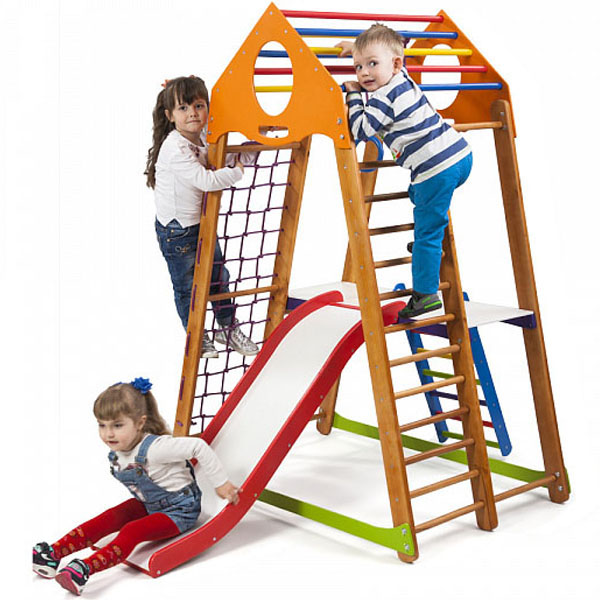 Ігровий дитячий куточок PLAYBABY BambinoWood Plus 2, код: SB-IG22