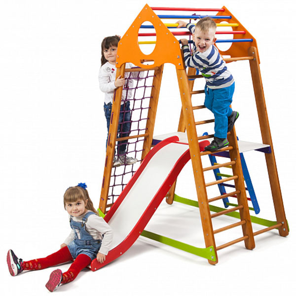 Ігровий дитячий куточок PLAYBABY BambinoWood Plus 2, код: SB-IG22