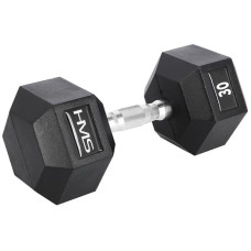 Гантель HMS Hex Pro 1х30 кг, код: 17-66-123-IN