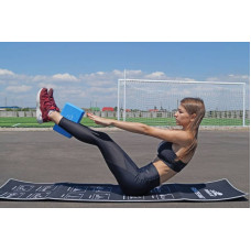Блок для йоги PowerPlay Yoga Brick, код: PP_4006_Blue_Yoga_Brick