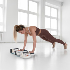 Дошка для віджимань Gymtek Multi Push Up Board білий,код: 5905884426715