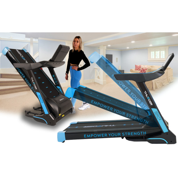 Бігова доріжка електрична Thunder IGNITE-S-TFT-Black, код: IGNITE-S-TFT-Black-IN