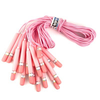 Скакалка дитяча з пластмасовими ручками SNS TS-6086-Pink 10 шт в упаковці, код: 50034-SNS
