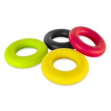 Еспандер кистьовий кільце EasyFit Ring 23 кг жовтий, код: EF-1904-50-EF