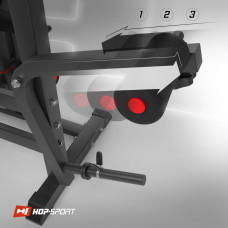 Лавка тренувальна Hop-Sport HS-1075 Pro із партою Скотта, код: 5902308224353