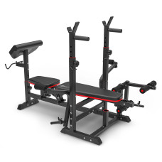Лавка тренувальна Hop-Sport HS-1075 Pro із партою Скотта, код: 5902308224353