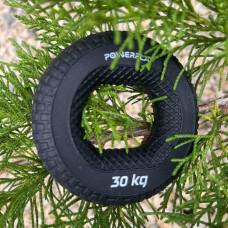 Еспандер кистьовий силіконовий PowerPlay Hand Grip Hard 30 кг, чорний, код: PP_4333_Black_30kg