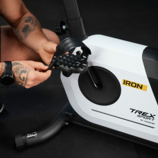 Велотренажер Trex Sport TX-500MB IRON магнітний білий, код: 5902308237728