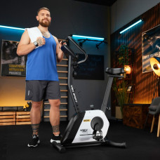 Велотренажер Trex Sport TX-500MB IRON магнітний білий, код: 5902308237728