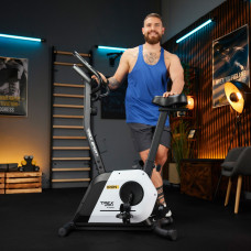 Велотренажер Trex Sport TX-500MB IRON магнітний білий, код: 5902308237728