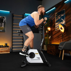 Велотренажер Trex Sport TX-500MB IRON магнітний білий, код: 5902308237728