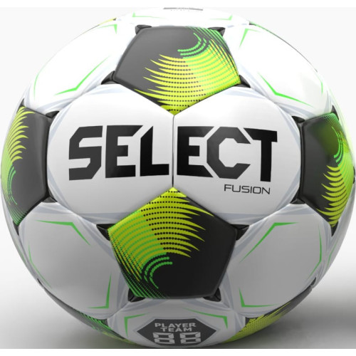М'яч футбольний Select Fusion v26 385417-762 №4, білий-чорний, код: 5703543493463